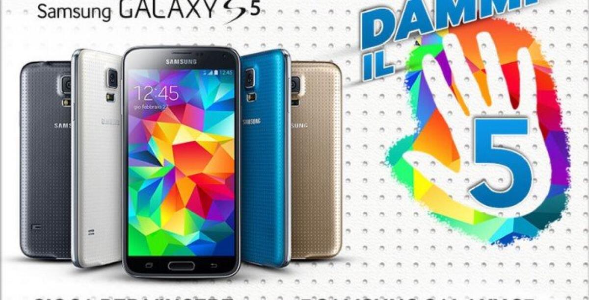 Vinci 5 Samsung Galaxy S5 con Unieuro e MarcoPolo Expert - 