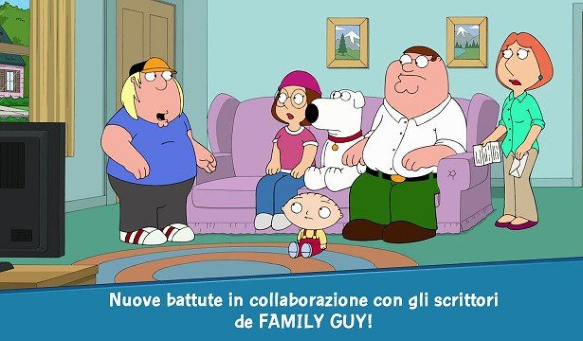 Download Family Guy: Missione per la gloria, nuovo gioco per iPhone, iPod, iPad e Android - 