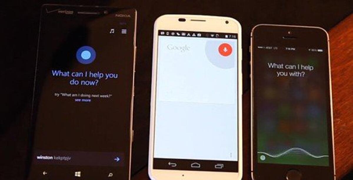 Quale è il miglior assistente vocale per smartphone? Cortana v Siri v Google Now - 