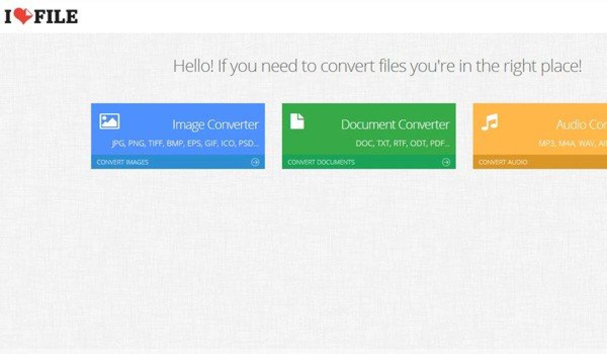 ILoveFile: Convertire motli tipi di File direttamente sul Web senza installare nulla [Web 2.0] - 