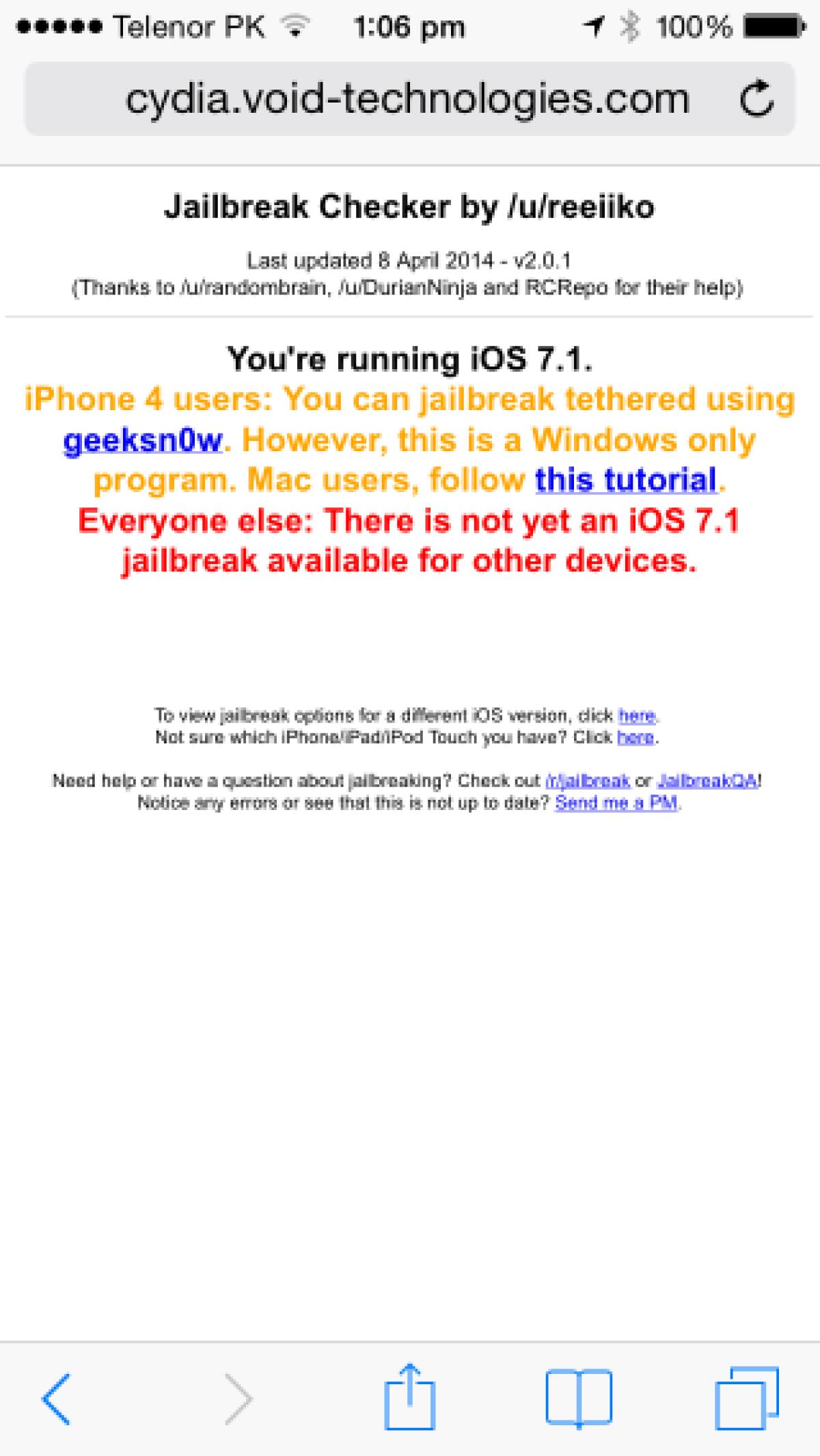 Posso fare il jailbreak sul mio iPhone, iPod e iPad? Ecco come scoprirlo - 