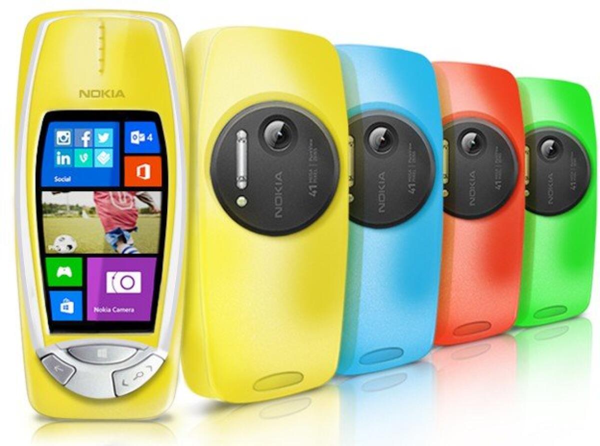 Ritorna il mitico Nokia 3310: Windows Phone e Fotocamera da 41 MP PureView - 
