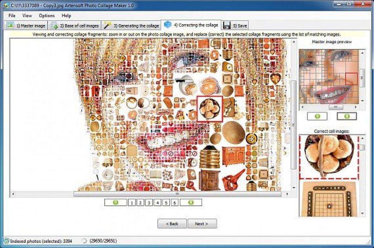 Artensoft Photo Mosaic Wizard 1.7 Gratis: Crea un mosaico utilizzando le tue foto [Windows App] - 