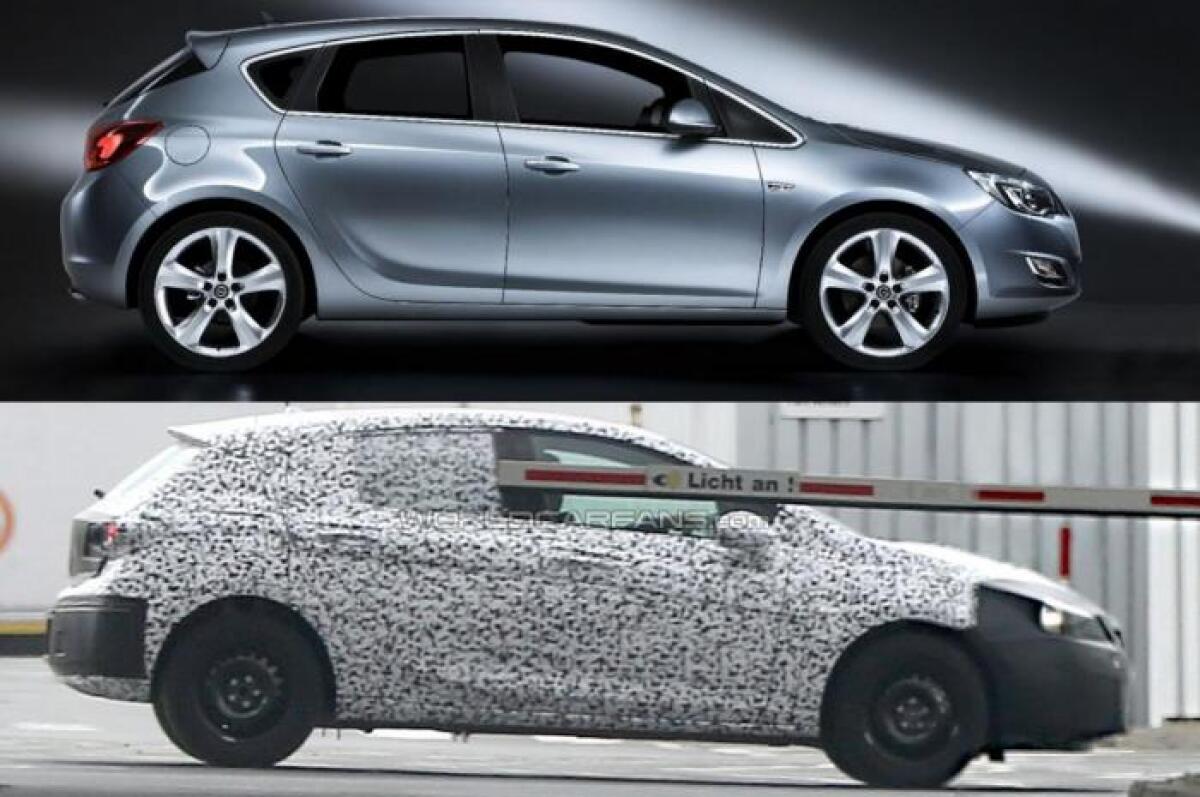 [Foto Spy] Opel Astra 2016: Uno scatto del futuro modello! - 