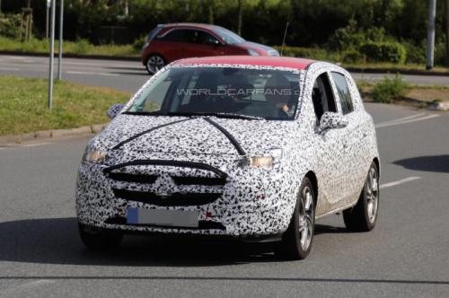 Galleria 1 del post: [Spy Foto] New Opel Corsa 2015: Eccola circolare su strada!