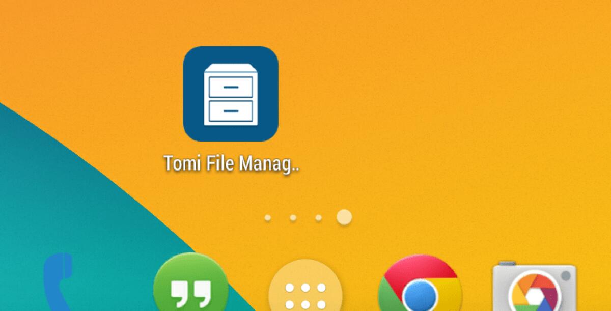 File Manager Gratis per Android: download Tomi File Manager Beta - 