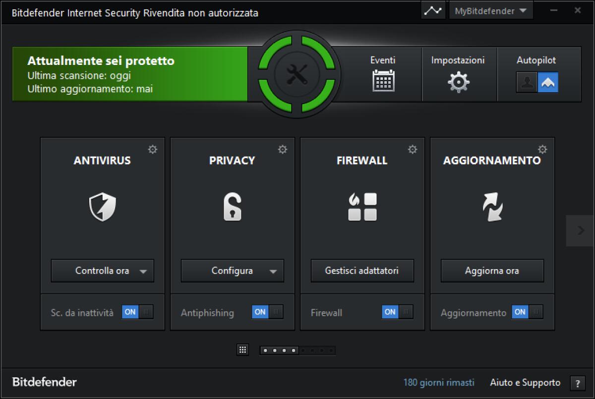 Bitdefender Internet Security 2014 Gratis con Licenza per 1 Anno:  AntiVirus, Firewall, AntiSpam e molto altro per Windows - 