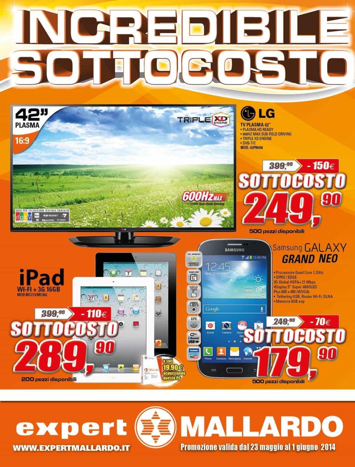 Arriva l'INCREDIBILE SOTTOCOSTO da Expert [Sfoglia ultimo volantino Expert] - 