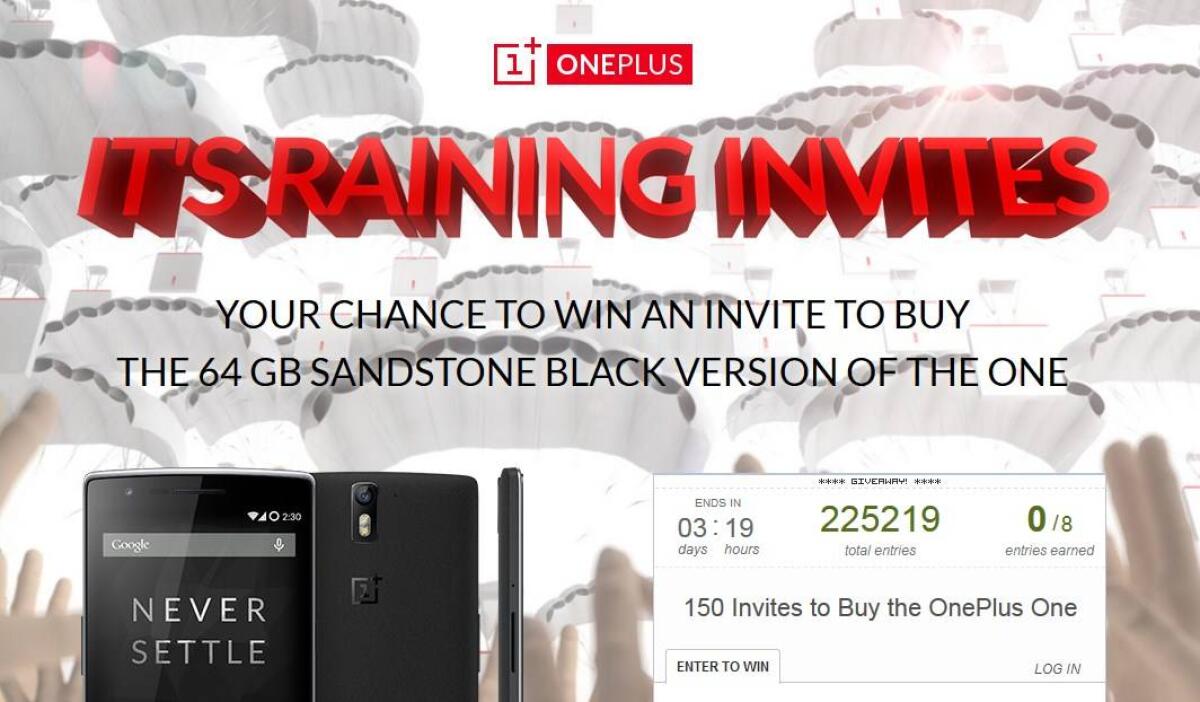 Come ottenere un invito per acquistare OnePlus One - 