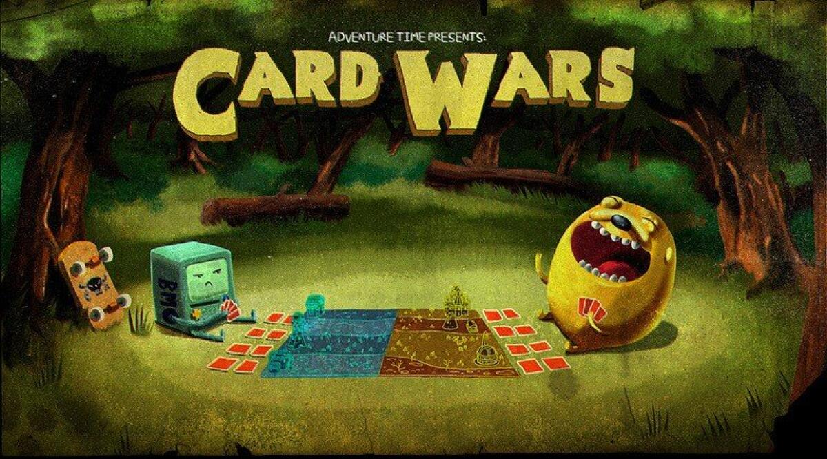 Download Card Wars - Adventure Time, un bellissimo gioco di carte per Android - 