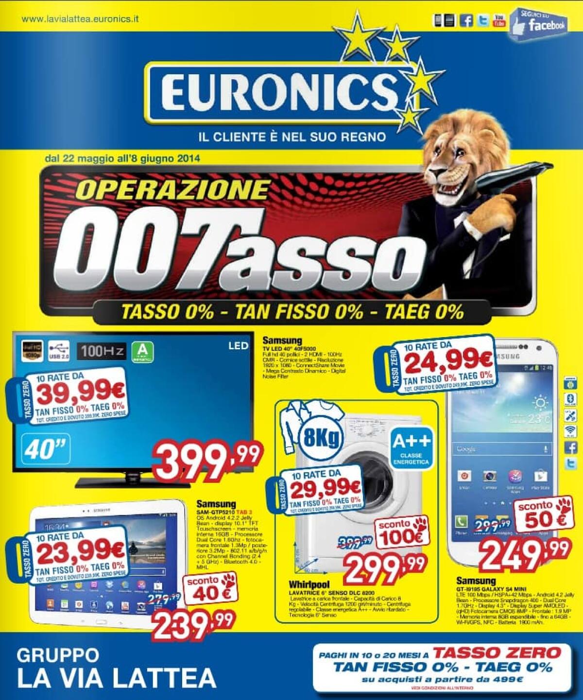 [Sfoglia volantino Euronics] Tantissime offerte da Euronics - 