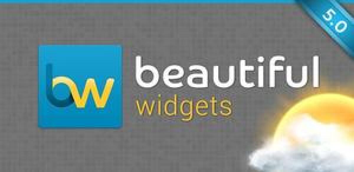 [Android] Beautiful Widgets v 5.6.1 APK, un set di bellissimi widget per Android - 