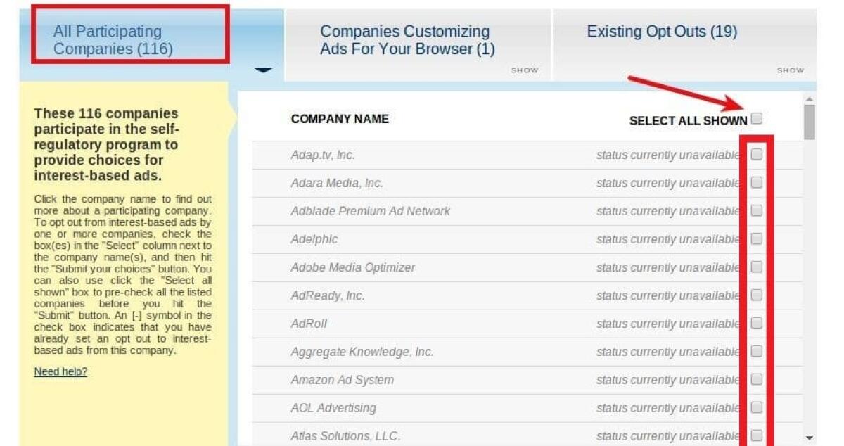 Come impedire di essere tracciati dalle agenzie pubblicitarie su Internet come Facebook e molti altri - 