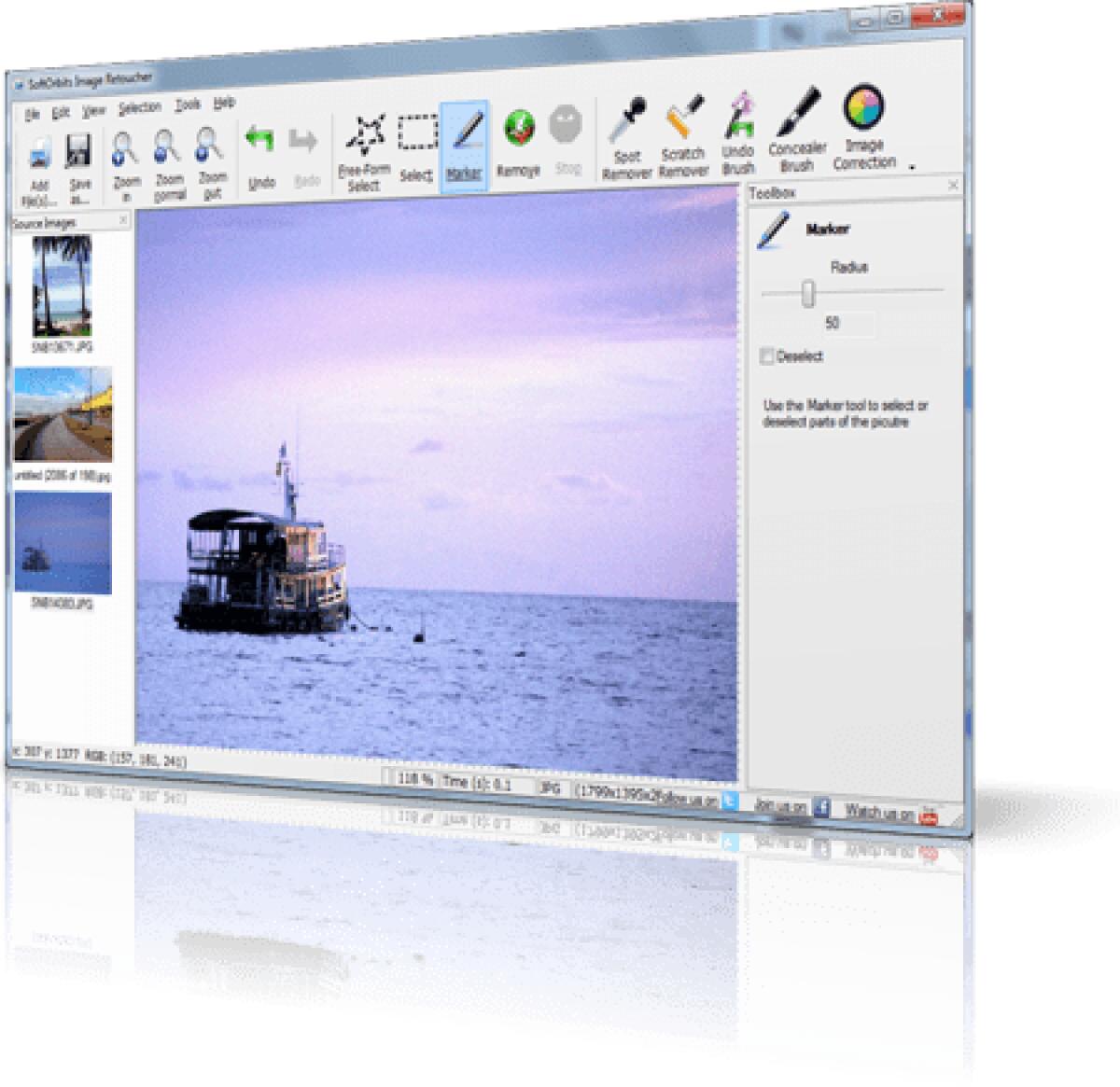 Migliorare le vostre foto in pochi click con SoftOrbits Photo Retoucher 1.5 Gratis per Windows App - 