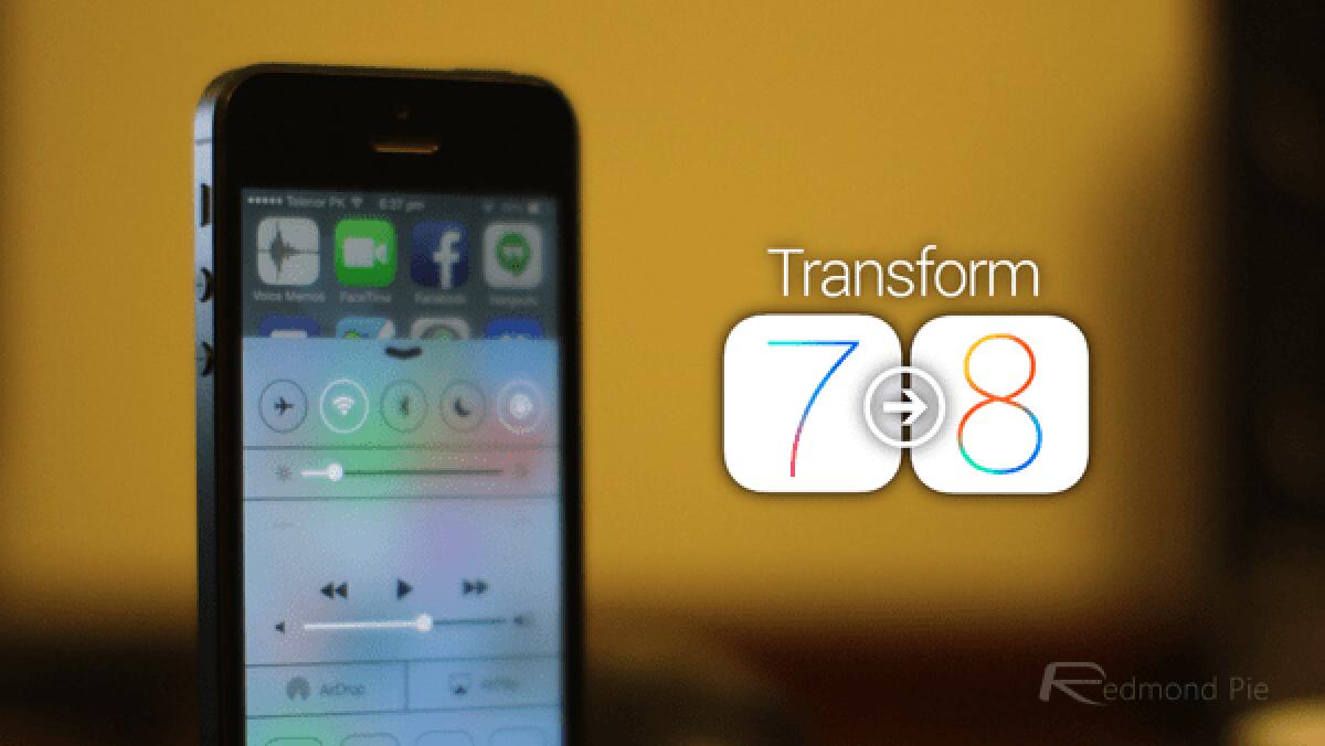 Trasformare iOS 7 in iOS 8 con i Tweak giusti di Cydia - 