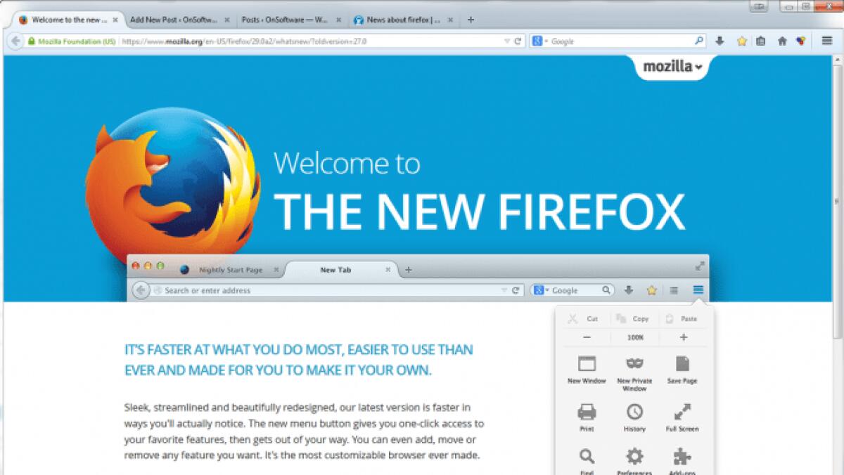 Download Firefox 30 in Italiano per Windows, MAC e Linux - 