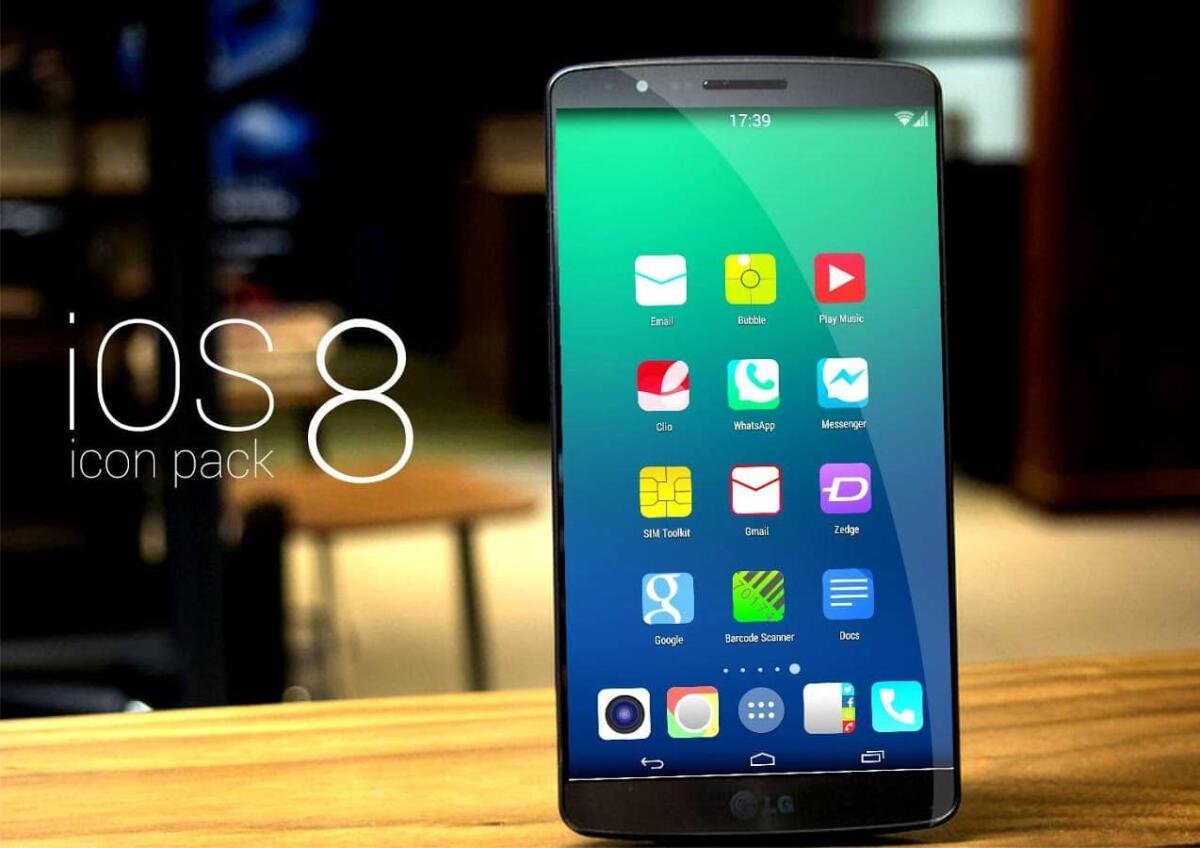 Come trasformare Android in iOS 8: Migliori Icon Pack per Nova, ADW, Apex ed altri - 