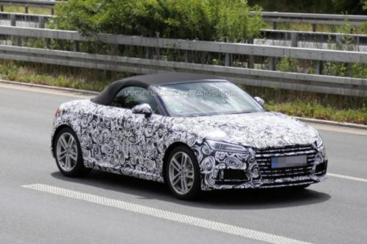 [Spy Foto] Audi TT Roadster 2015: Eccola in giro per la Germania! - 