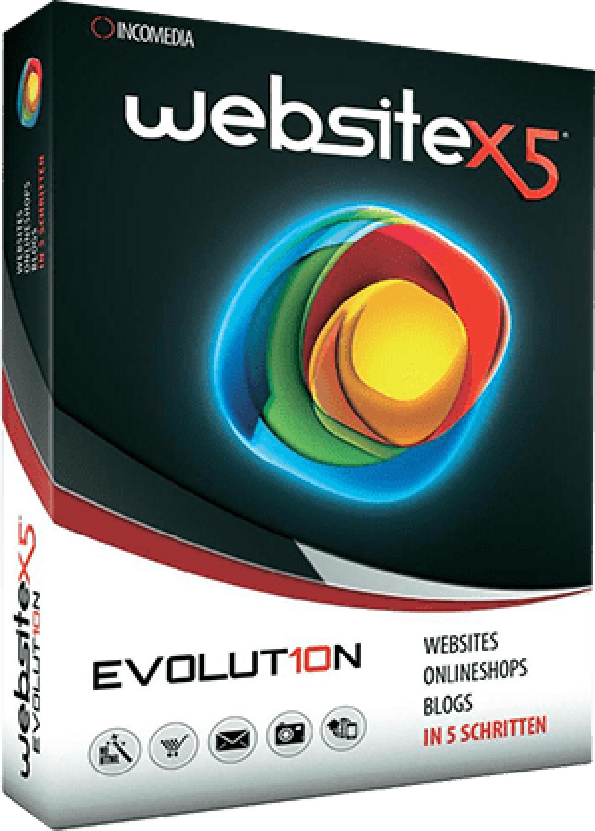 Incomedia WebSite X5 Evolution v10.1.10.54 Ita Portable - 