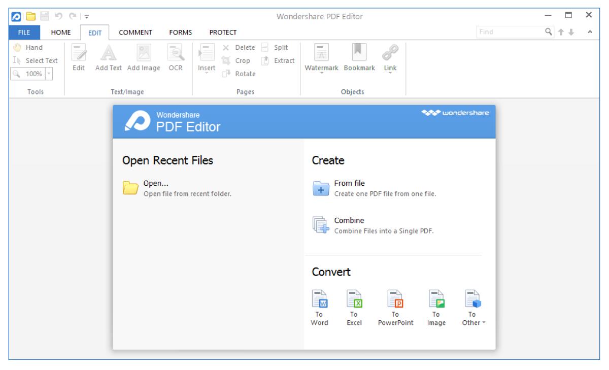 Modificare, Creare e convertire PDF con Wondershare PDF Editor 3.9 in Italiano - 