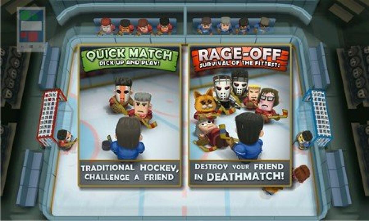 Disponibile Ice Rage: Hockey v 1.0.1.0 XAP per Windows Phone - 