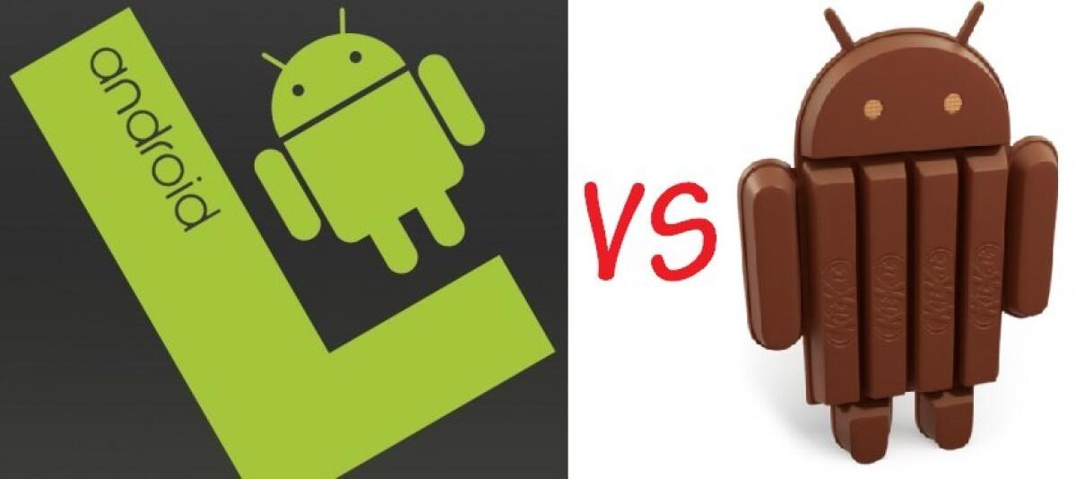 Android L vs Android KitKat: Tantissime foto con tutte le differenze grafiche - 