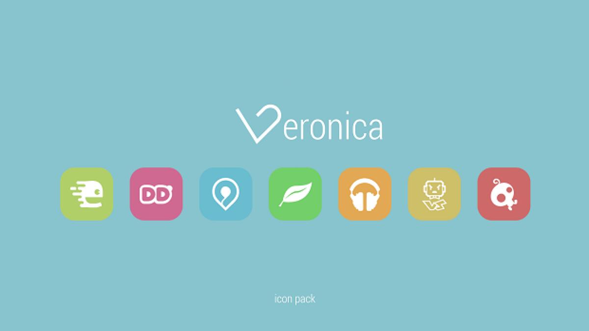 Migliori Temi e Icon Pack per Android: Veronica (Nova Apex Go Theme) - 