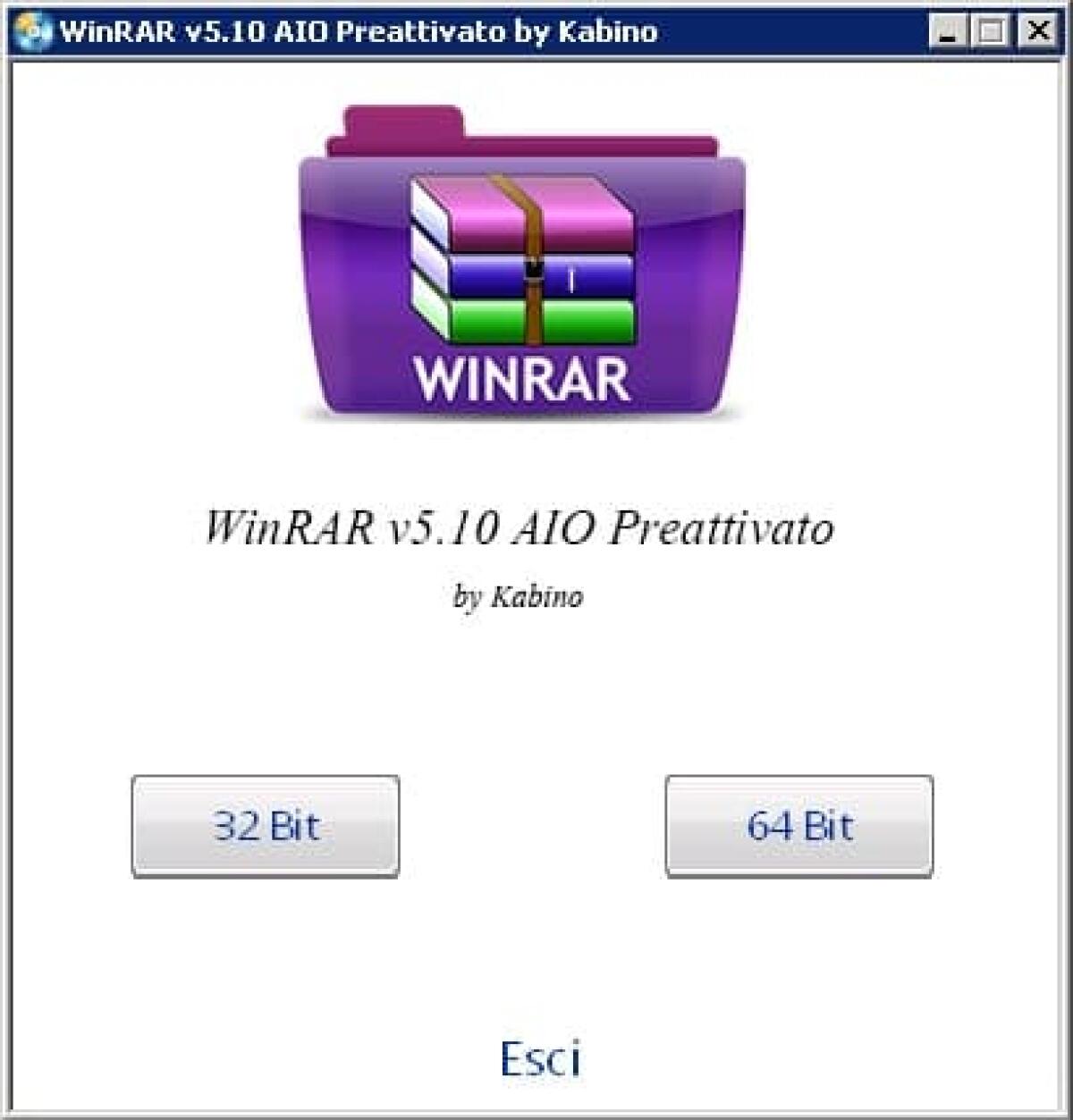 E' disponibile al download WinRAR v 5.10 - 