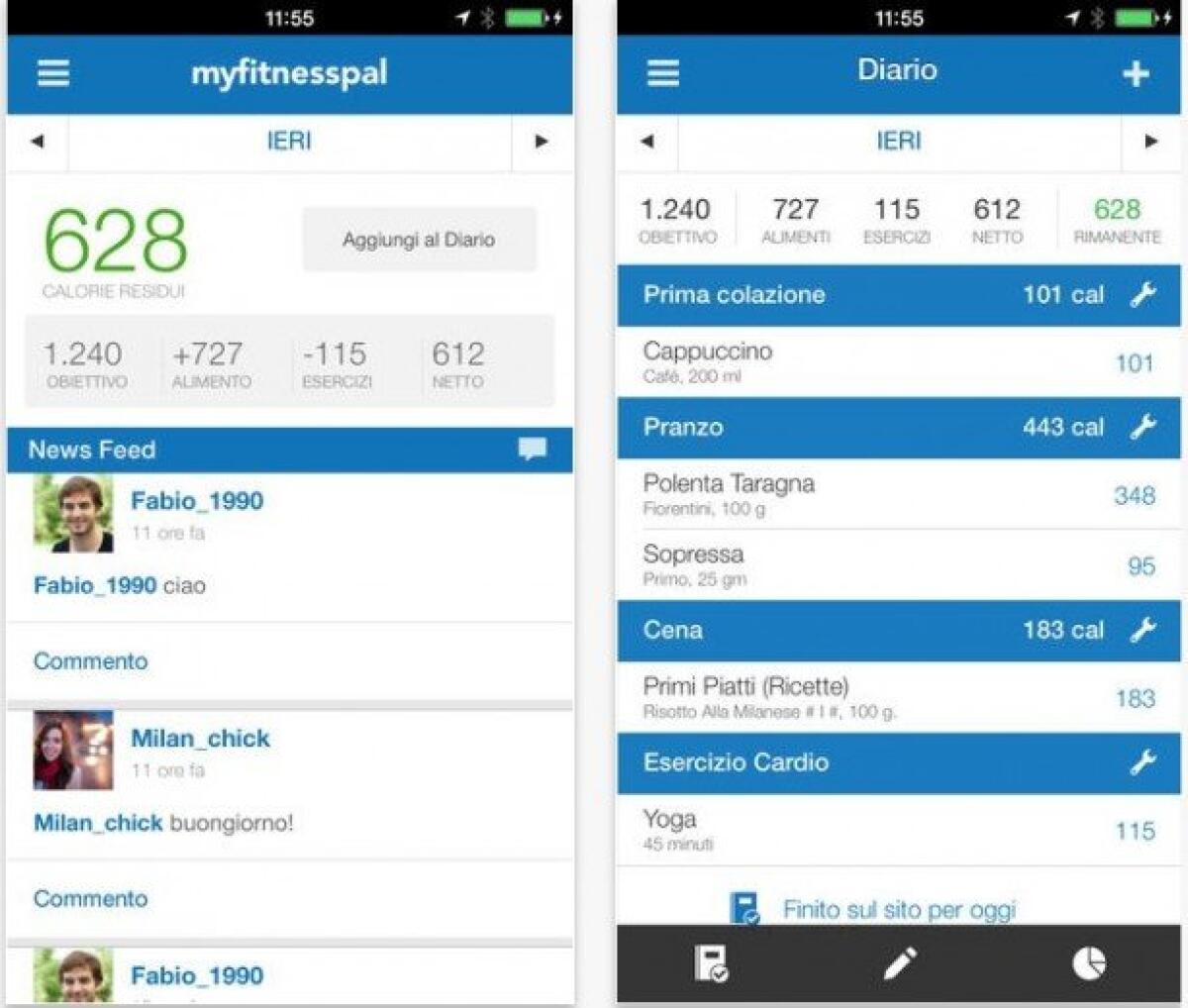 My Fitness Pal (Conta Calorie): Il miglior metodo per tenere sotto controllo la tua dieta su Android ed iOS - 