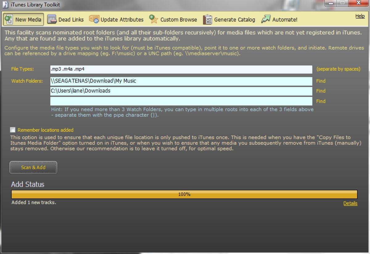 iTunes Library Toolkit è una comodissima Utility per gestire la Libreria di iTunes - 