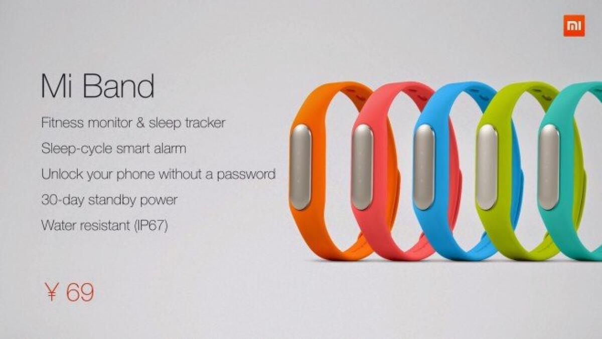 Xiaomi Mi Band è ufficiale: ecco lo smartband da 13$ per lo sport e il fitness - 