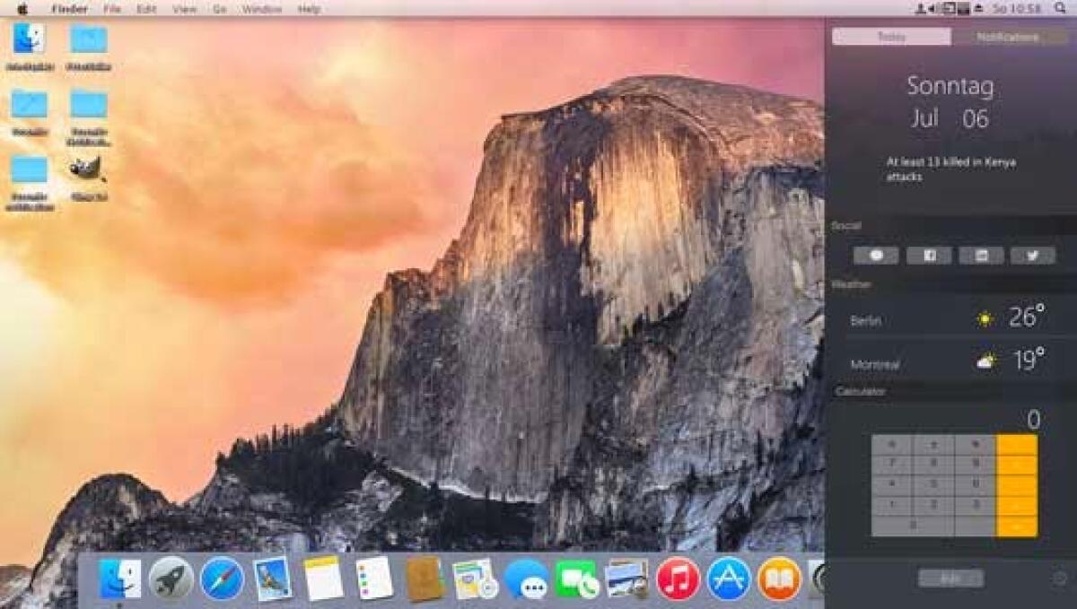 Come avere il centro notifiche di Mac OSX Yosemite anche su Windows 7 e Windows 8 - 
