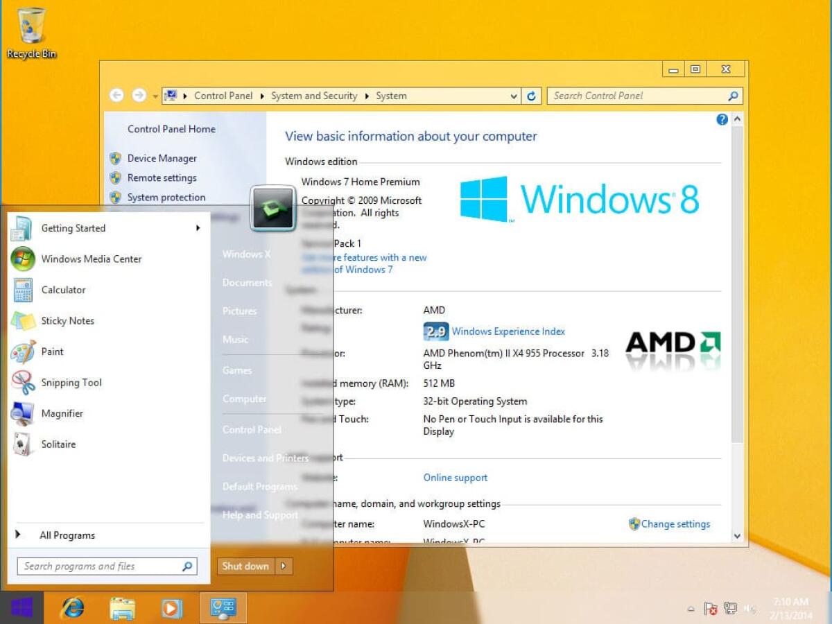 Come trasformare Win XP, Vista e 7 in Windows 8 - 