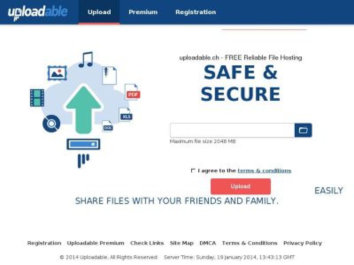 uploadable.ch chiuso, bloccato e oscurato in Italia: ecco come accedere nuovamente dall'Italia - 