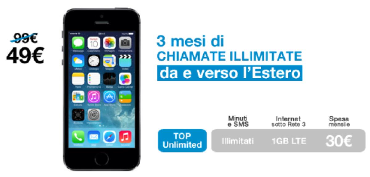 Summer Edition di 3 Italia: compra l'iPhone 5S risparmiando - 