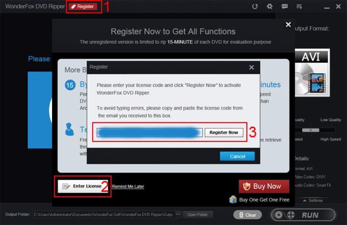 WonderFox DVD Ripper Pro 6.0 Gratis: Convertire DVD in AVI, MP4, MKV ed altri formati - 