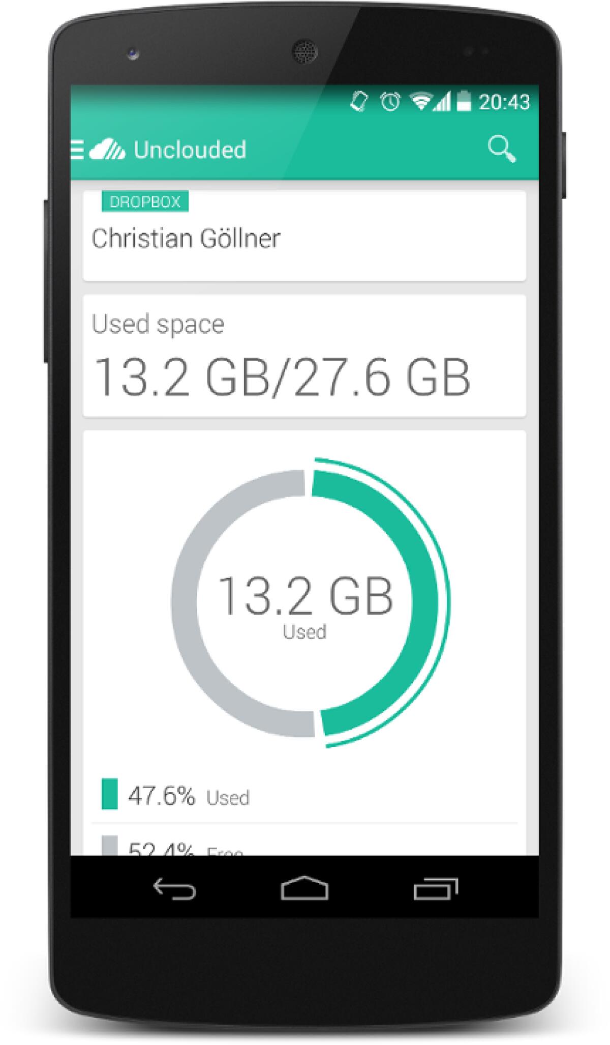 Unclouded: Gestire i file duplicati di Dropbox e Google Drive su Android - 