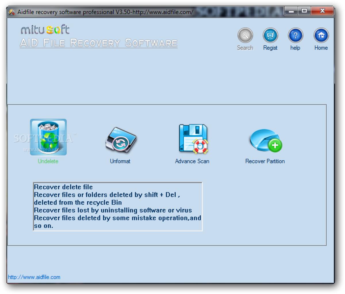 Recuperare file, foto, documenti ed immagini prese o cancellate per errore con Aidfile Recovery Software 3.658 Gratis [Windows App] - 