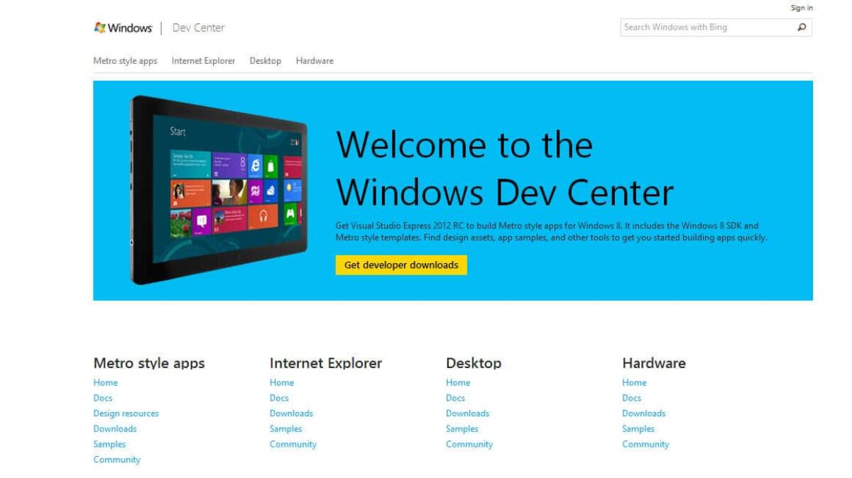 Nasce Windows Dev Center: Dove trovare tutti gli strumenti per gli sviluppatori Windows Phone - 