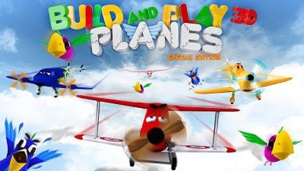 Build & Play 3D Planes Edition, un divertente gioco Android per bambini - 