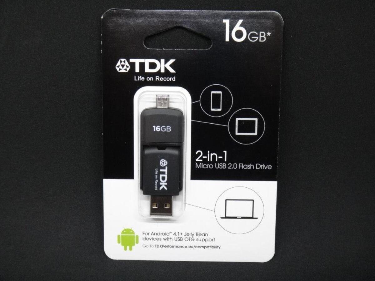 Recensione TDK USB 2 in 1 per Android: pendrive da 16GB con USB OTG (On The Go) - 