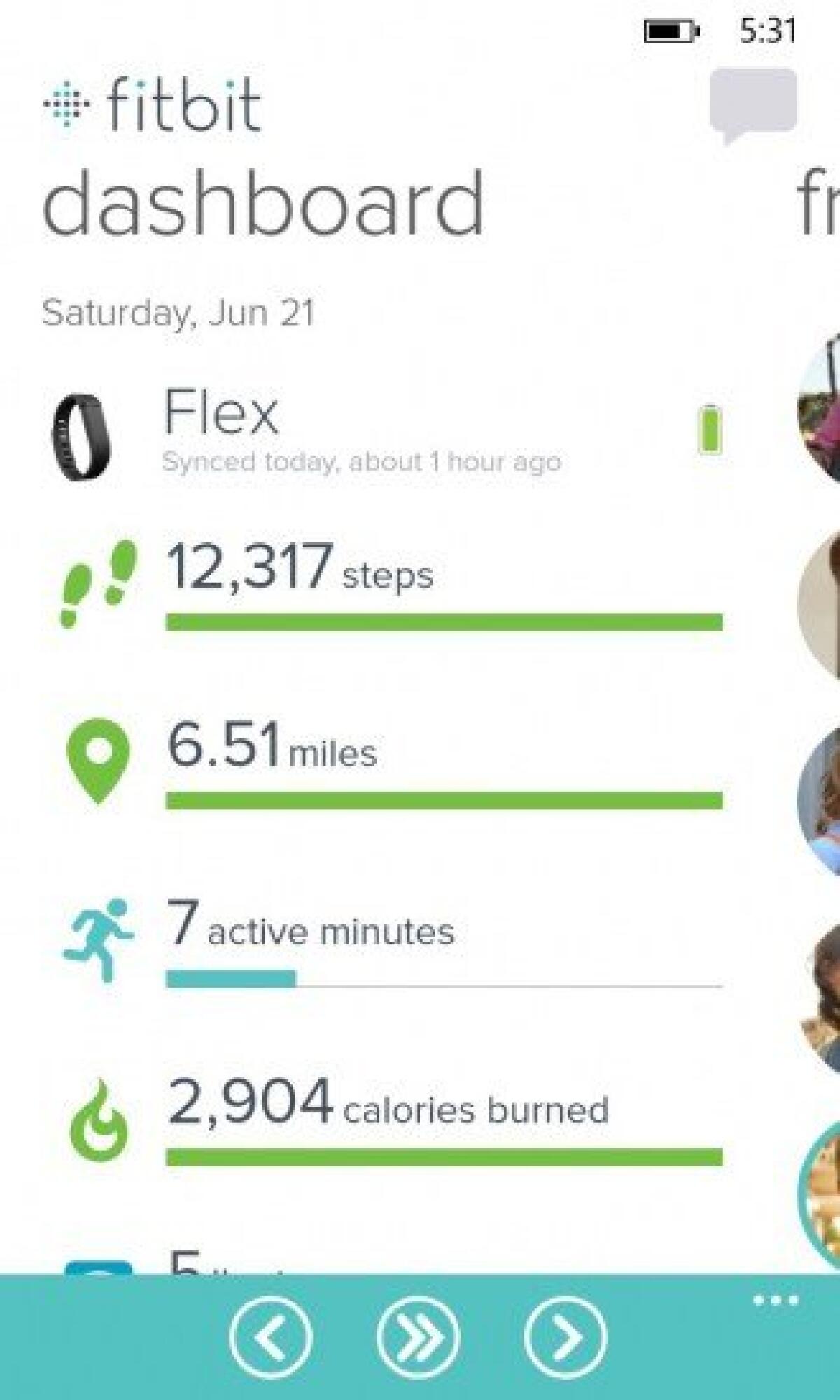 Disponibile applicazione ufficiale Fitbit per Windows Phone 8.1 - 