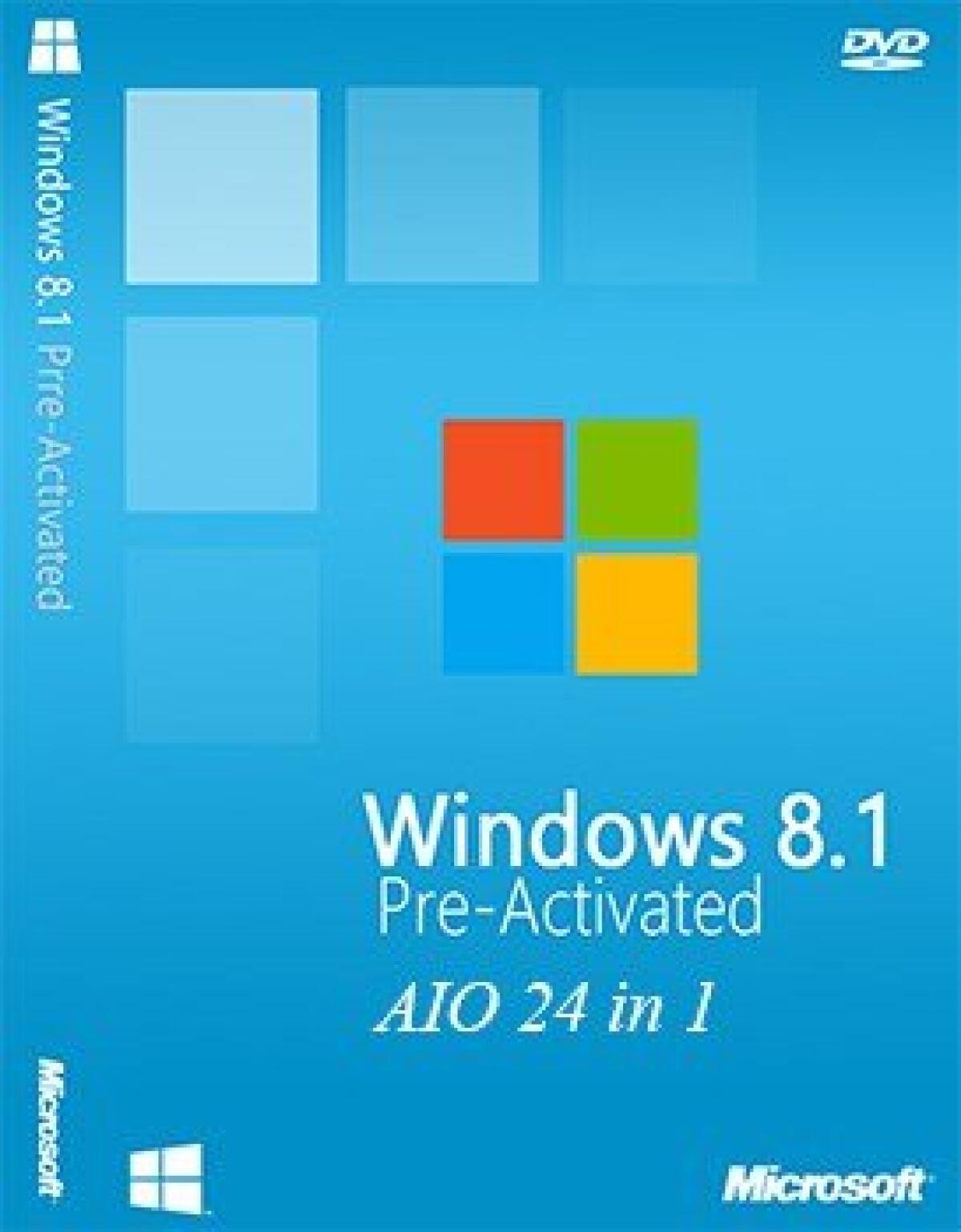Disponibile Microsoft Windows 8.1 AIO 8 in 1 Update 1 Luglio 2014 - 