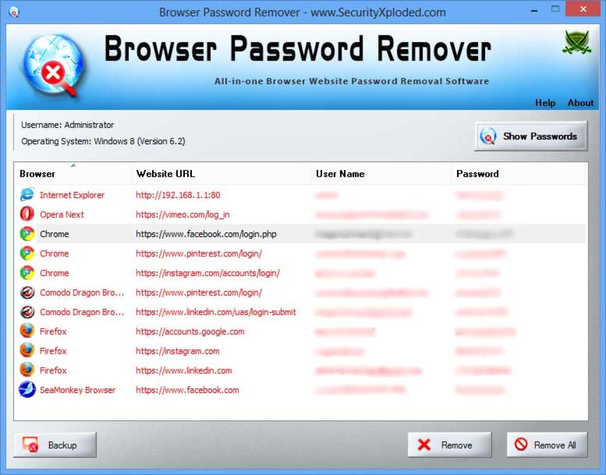 Recuperare la password persa direttamente dal Browser - 