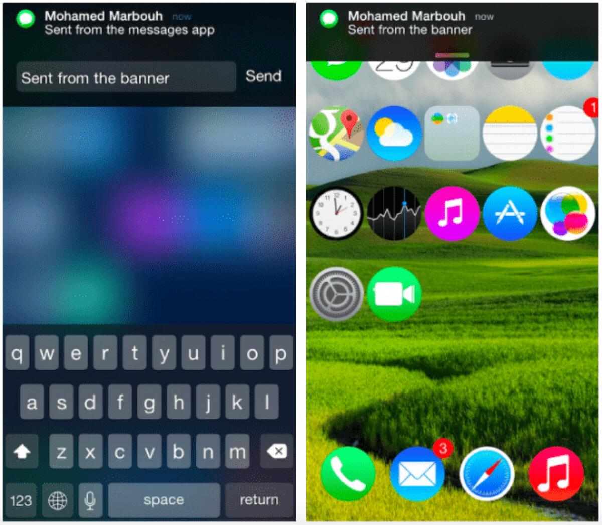 Interactive Message Notifications: come avere le notifiche interattive di iOS 8 su iOS 7 – Cydia - 