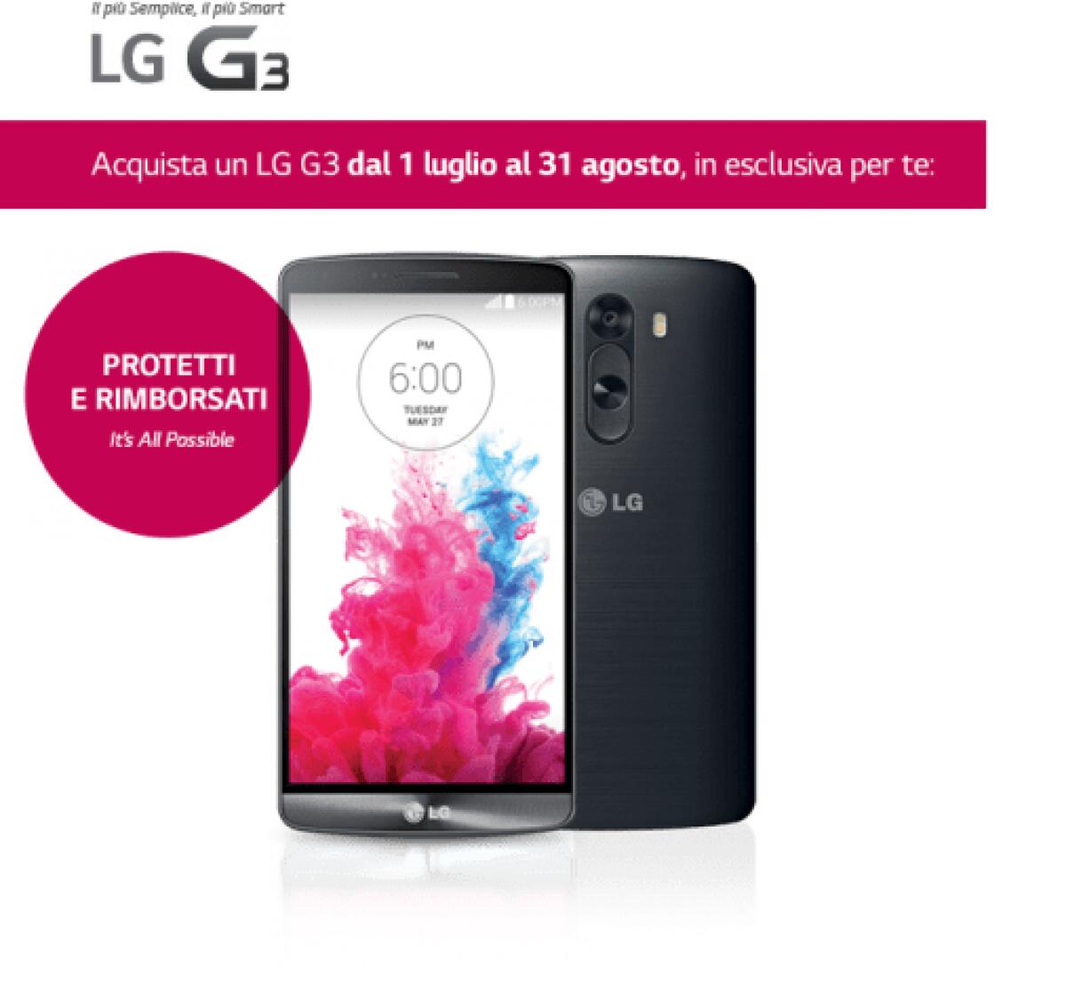 Nuova promozione da LG: ecco l'offerta "Protetti e Rimborsati" - 
