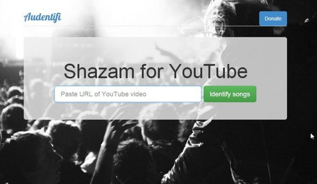 Come scoprire i titoli delle canzoni da YouTube con Audentifi - 