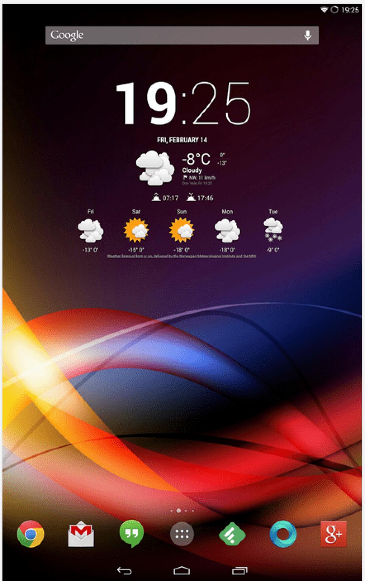 Migliori Temi e Icon Set per il widget meteo Chronus su Android - 