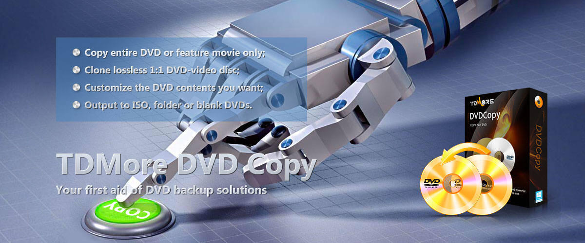 Come fare un copia di un DVD con TDMore DVD Copy 1.0 Gratis - 
