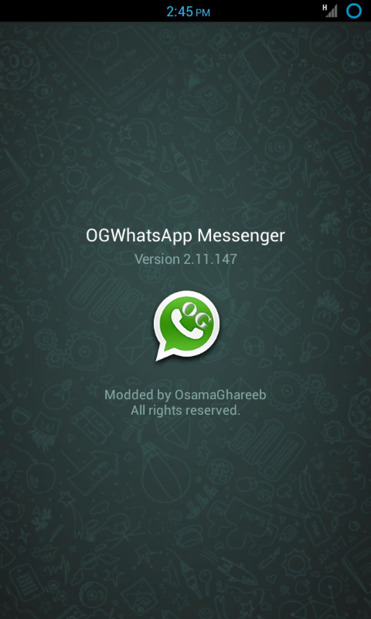 Download OGWhatsApp 2.11.315 APK Android: avere 2 numeri di WhatsApp sullo stesso smartphone - 